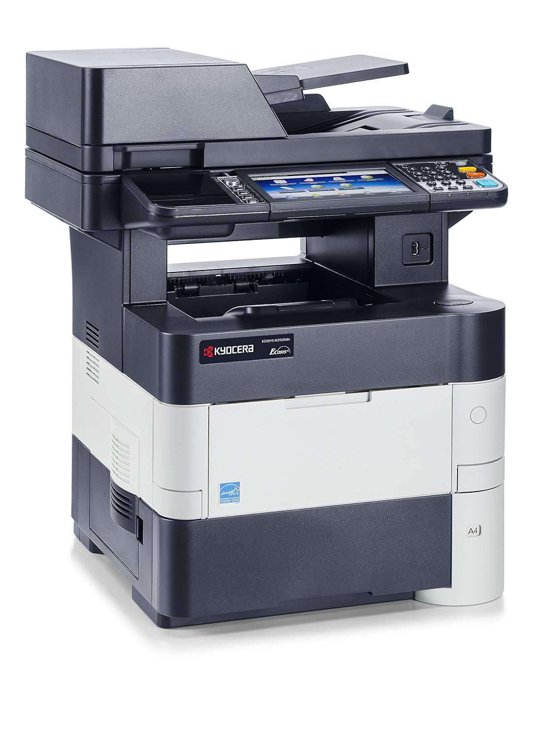 Amazon.com: Kyocera 1102NM2US0 Model ECOSYS M3550idn ECOSYS Monochrome  Multifunctional Laser Printer (Print, Copy, Color Scan and Fax), 52 PPM  B&W, ...