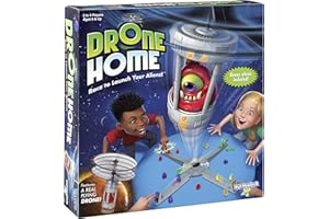 PLAYMONSTER Drone Home -- First Ever Game With a Real, Flying Drone -- Great, Family Fun! -- For 2-4 Players -- Ages 8+