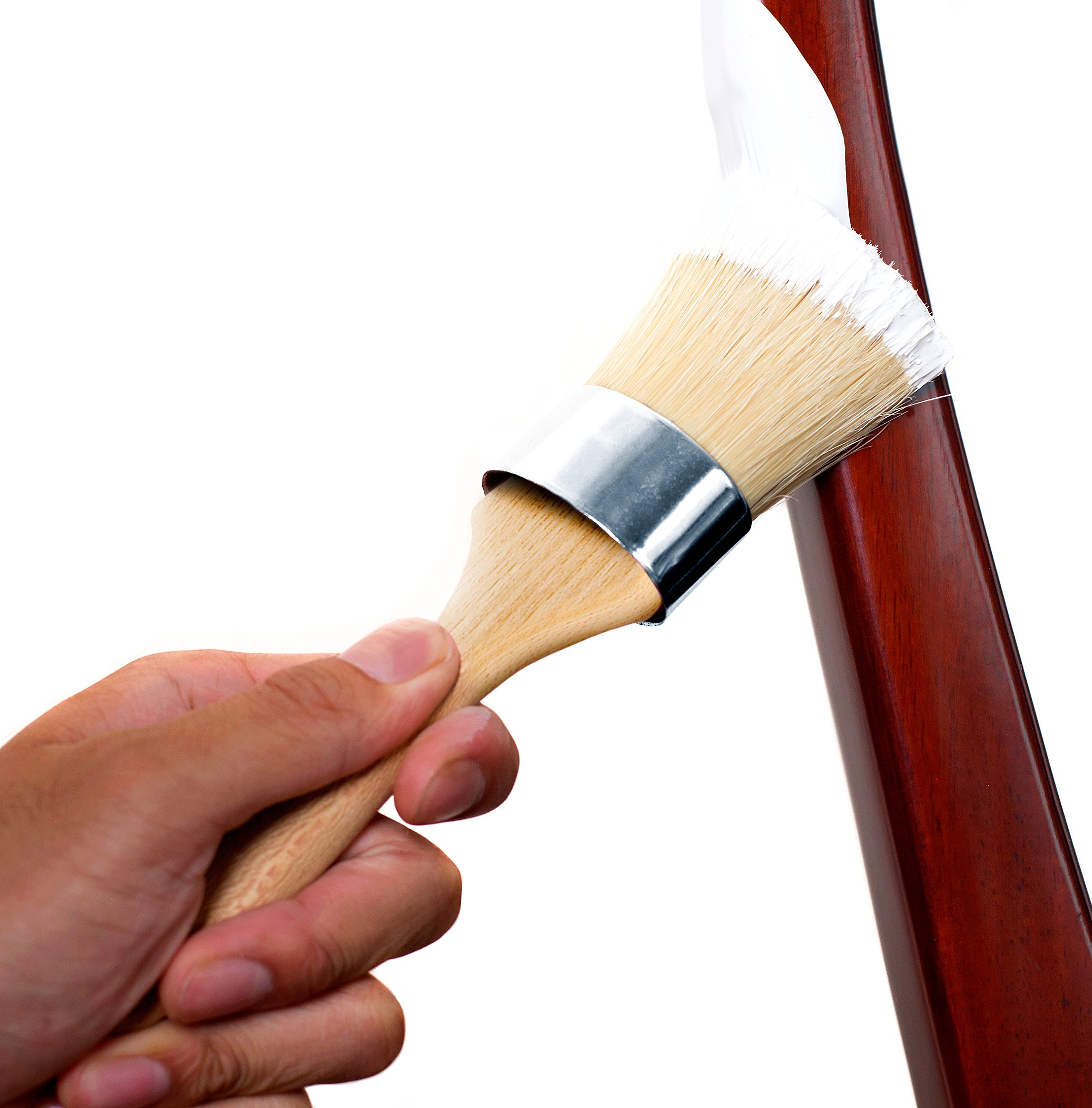 Bruegel Round Paint Brush Perfect for Chalk Paint & Wax 2 Inch Diameter