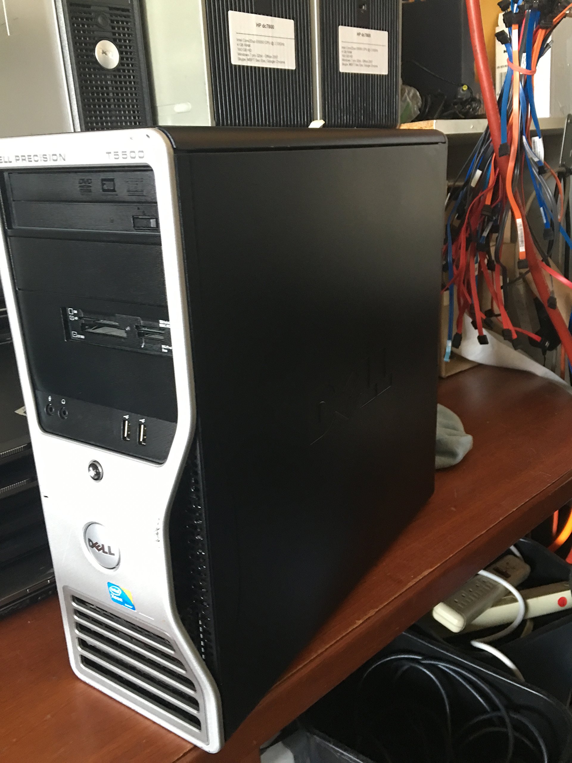 Dell Precision T5500 Workstation Midtower , 2 X Quad Core Intel Xeon 2