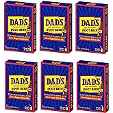 SINGLES TO GO! Dad's Old Fashioned Root Beer - Sugar Free Powdered Drink Mix - 6 Boxes with 6 Sticks Per Box - 36 Total Packets - Low Calorie - 0.53 Ounce (Pack of 6)