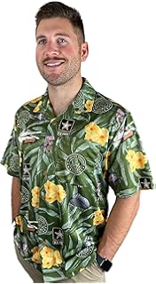 Army hawaiian shirt Clearance