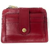 Patricia Nash Leather Cassis ID Card Case Wallet, Berry Red
