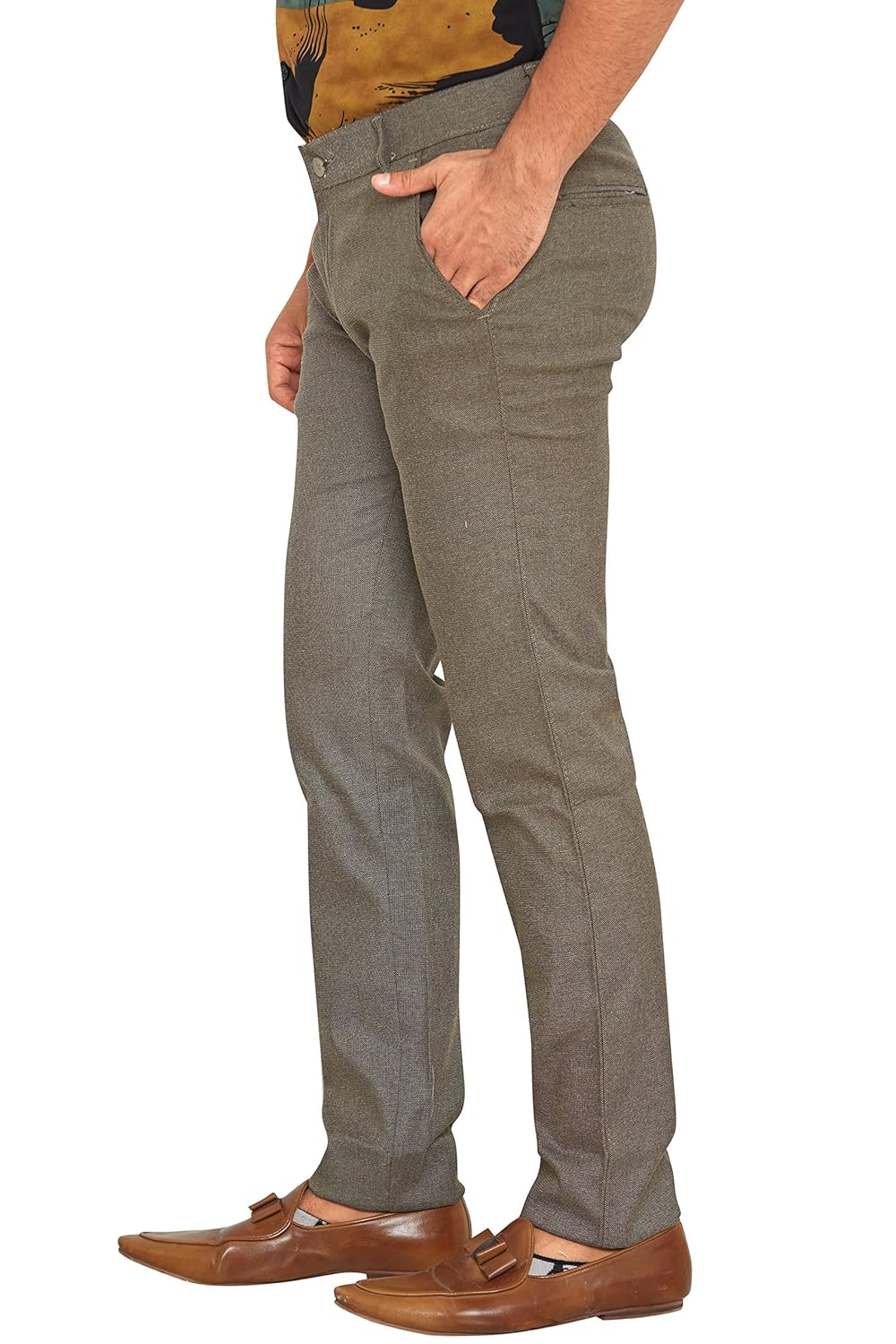 american rider cotton rich trouser for men