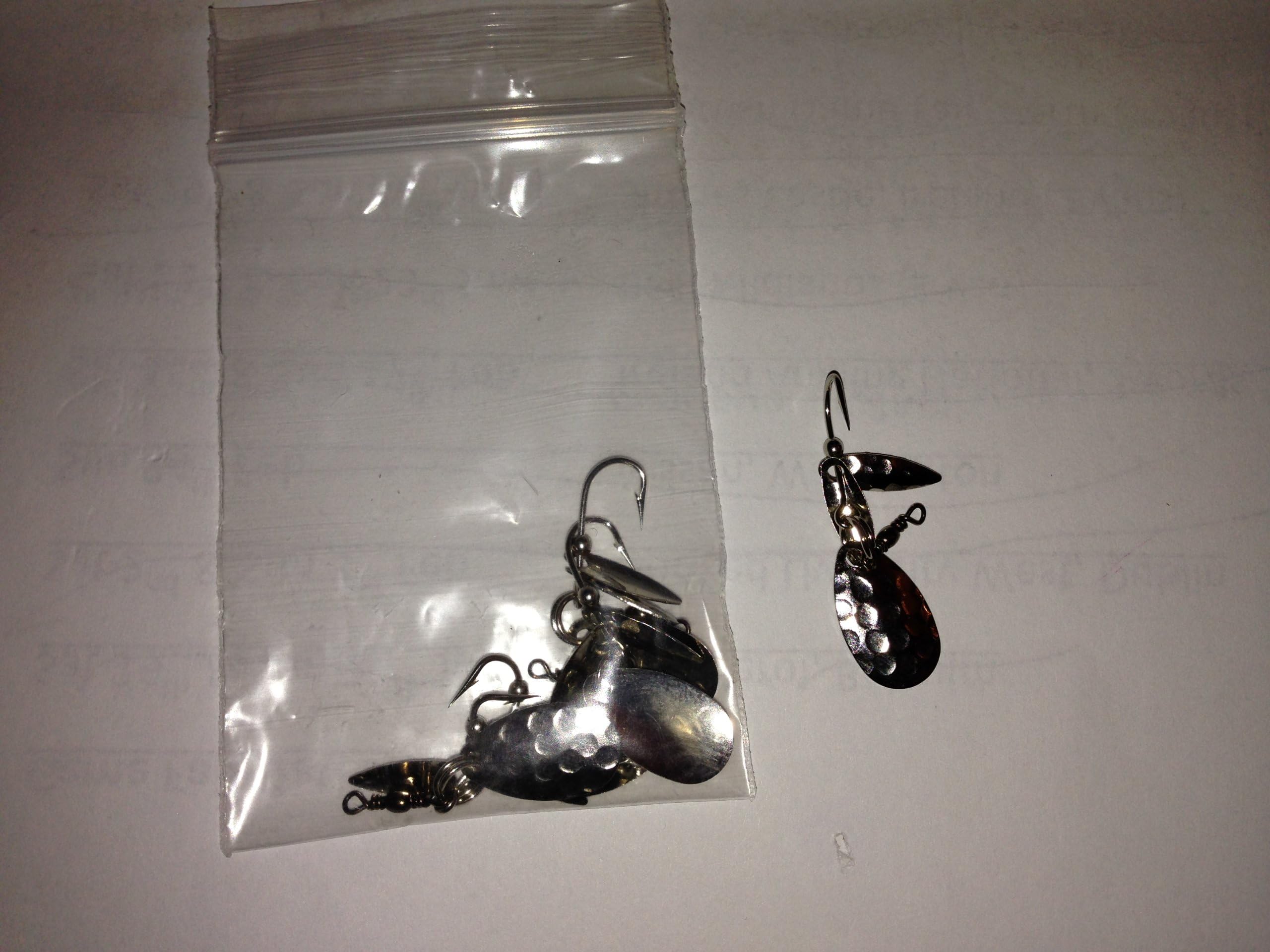 Durham Ranger Flicker Spinners Pack of 5 Size 0 Silver