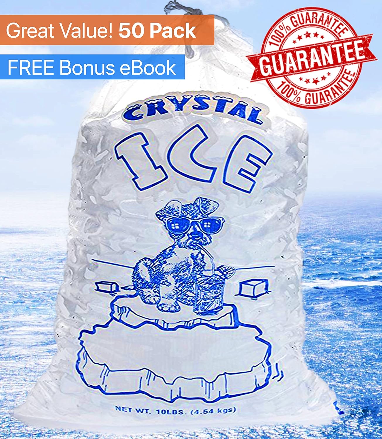 10 Lb Ice Bags Ahoy Comics
