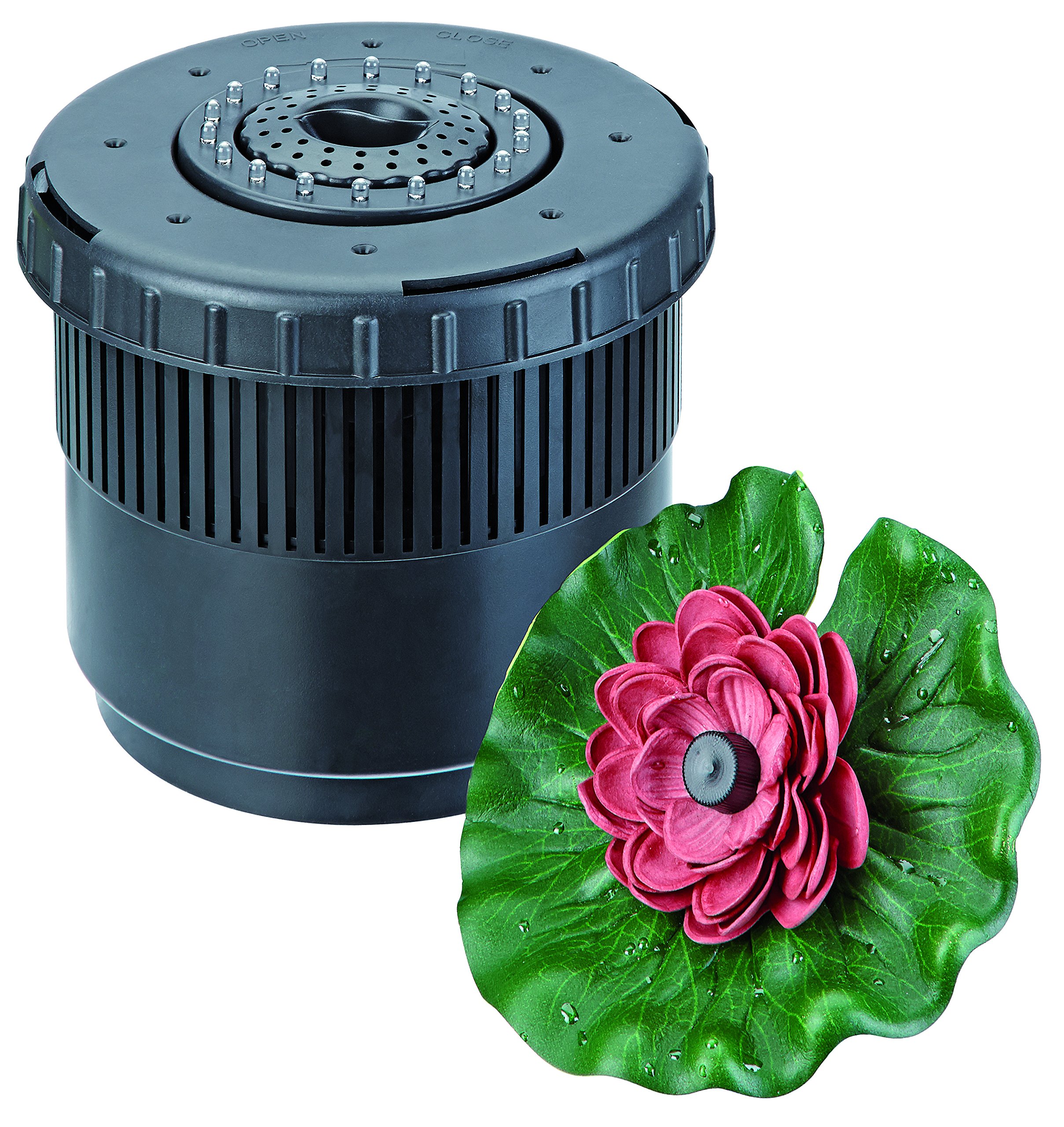 Pontec Ventilation Sets 57514 Pond Kit 1200 LED, Black