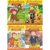Curious George Collection # 3 (Plays Ball! / A Bike Ride Adventure! / Robot Monkey and More Great Gadgets! / Leads the Band and Other Musical Mayhem!)