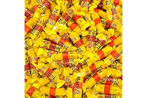LAETAFOOD Mary Jane Candy | 1 Pound Bag - Approx. 120 Count | Peanut Butter Flavored Taffies