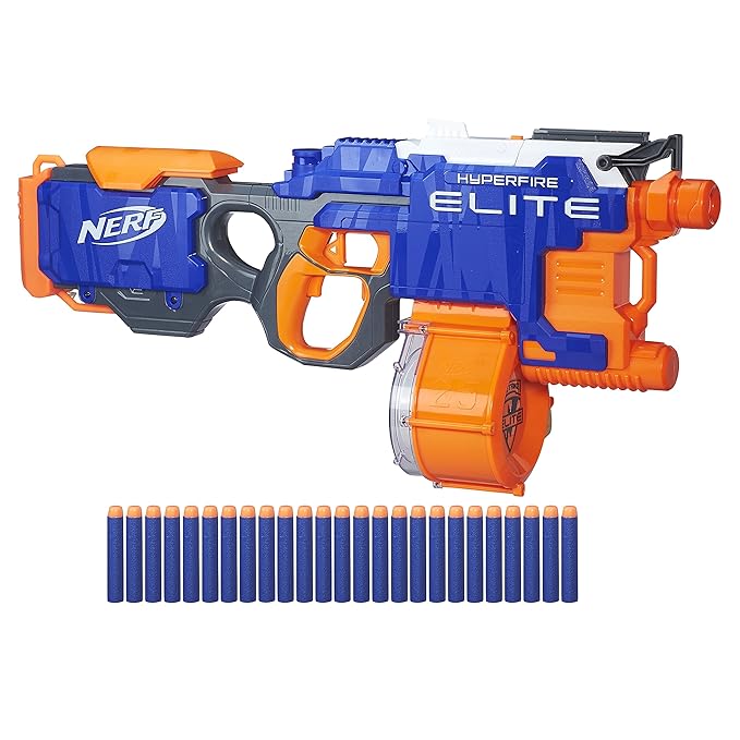Hasbro Nerf B5573F03 - N-Strike Elite Hyper-Fire Blaster, Sportspielzeug