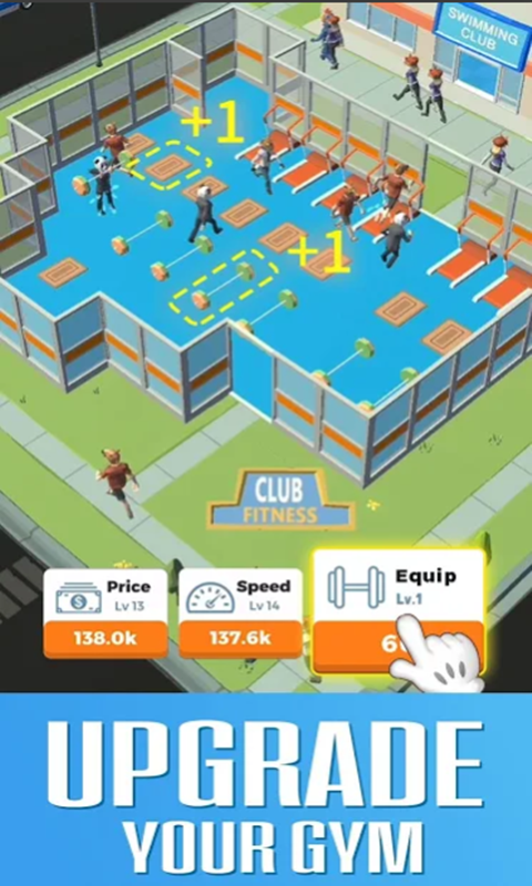 Amazon Com Idle Gym Tycoon Fitness Appstore For Android