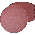Sackorange 50 Pack 7 Inch 40 Grit Hook-and-Loop Sanding Discs Sandpaper -7" Aluminum Oxide Sander Paper Grinding Polishing for Random Orbit Drywall Sander …