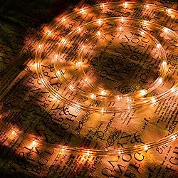 50ft LED Rope Lights Outdoor, 360 LED Connectable