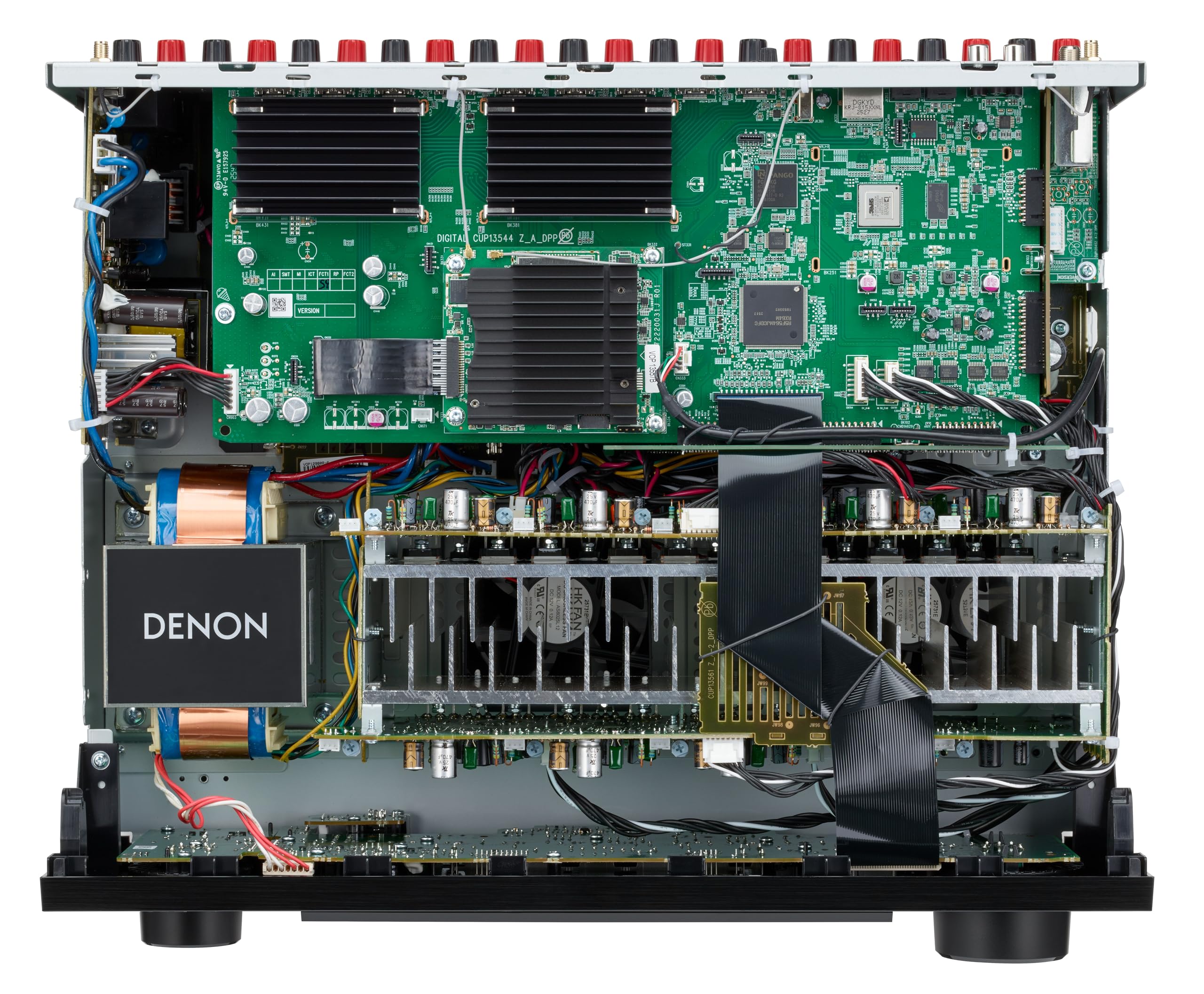 Denon AVC-X3900H 9.4-Kanal AV-Receiver, HiFi Verstärker mit Dolby Atmos, DTS:X, AURO-3D, IMAX Enhanced, 6X HDMI 2.1 (8K) Eingängen und 2 Ausgängen, Bluetooth, WLAN, AirPlay 2, HEOS Multiroom 8
