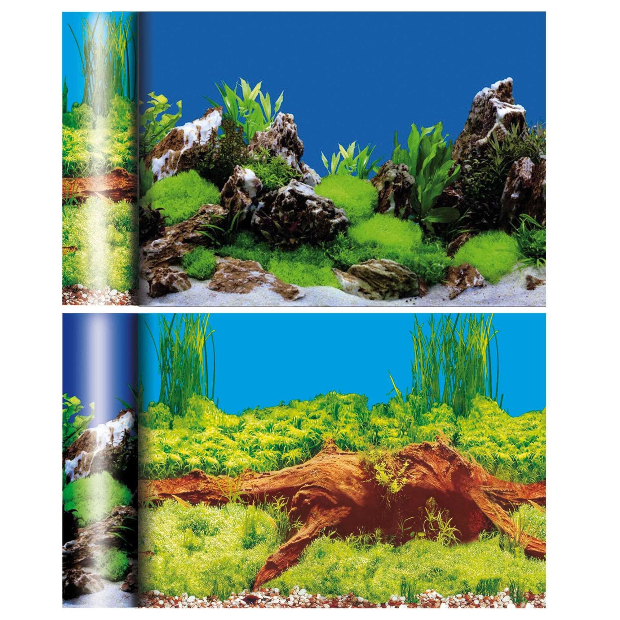 GEORPLAST FN2230 Double Sided Background Mountains and Roots