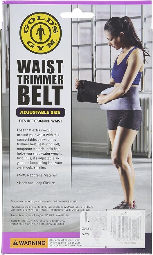 gold's gym 5 zipper waist trimmer