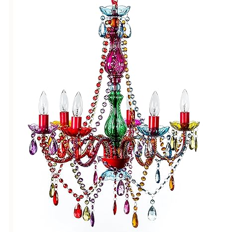 Multi Coloured Chandelier