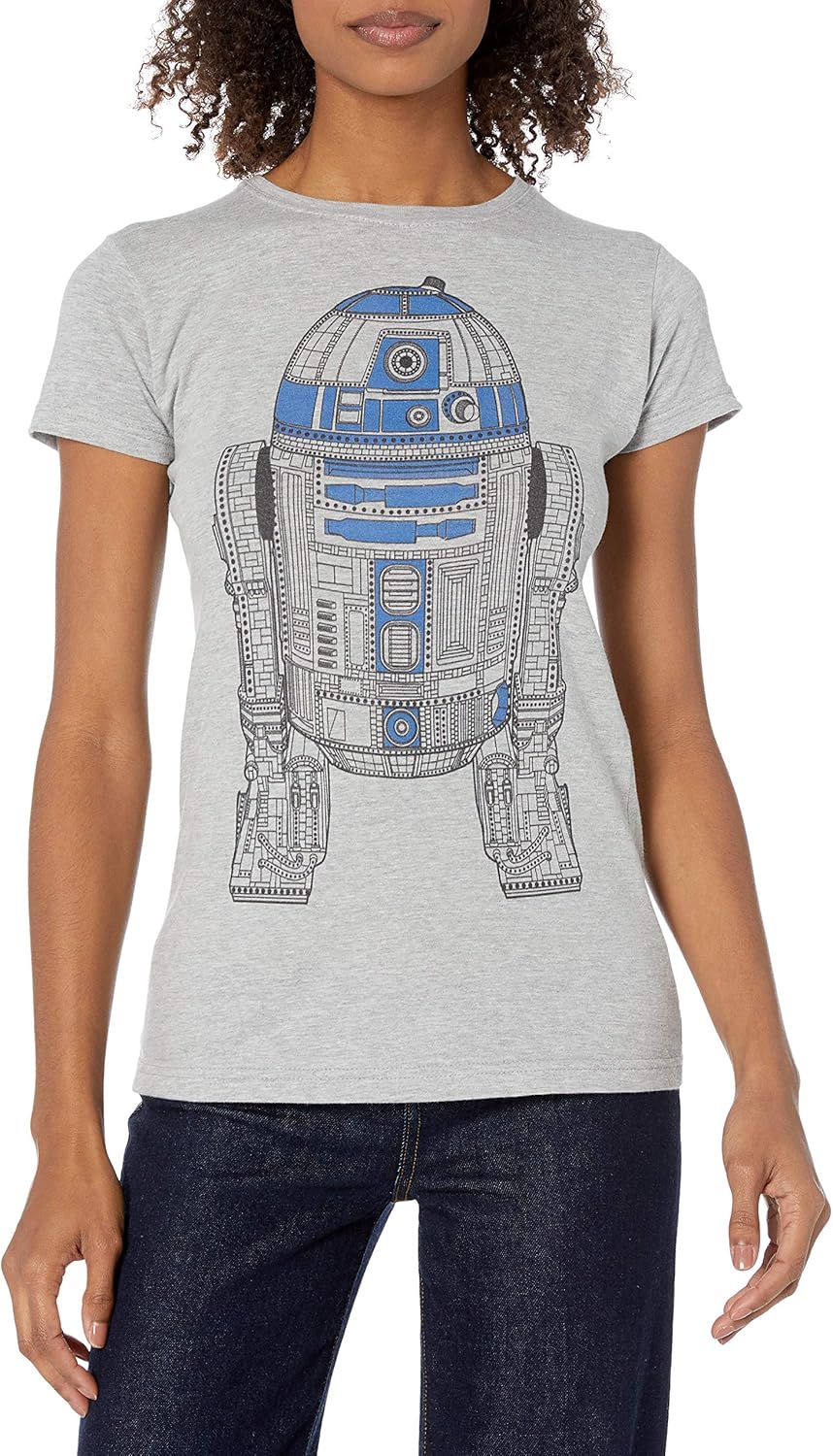 Star Wars Women's Juniors R2D2 T-Shirt