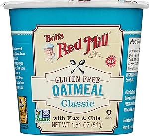 Bob's Red Mill Classic Gluten Free Oatmeal Cup, 1 cup