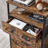 VASAGLE Storage Cabinet Multipurpose Sideboard with Drawer Adjustable Shelf view 6