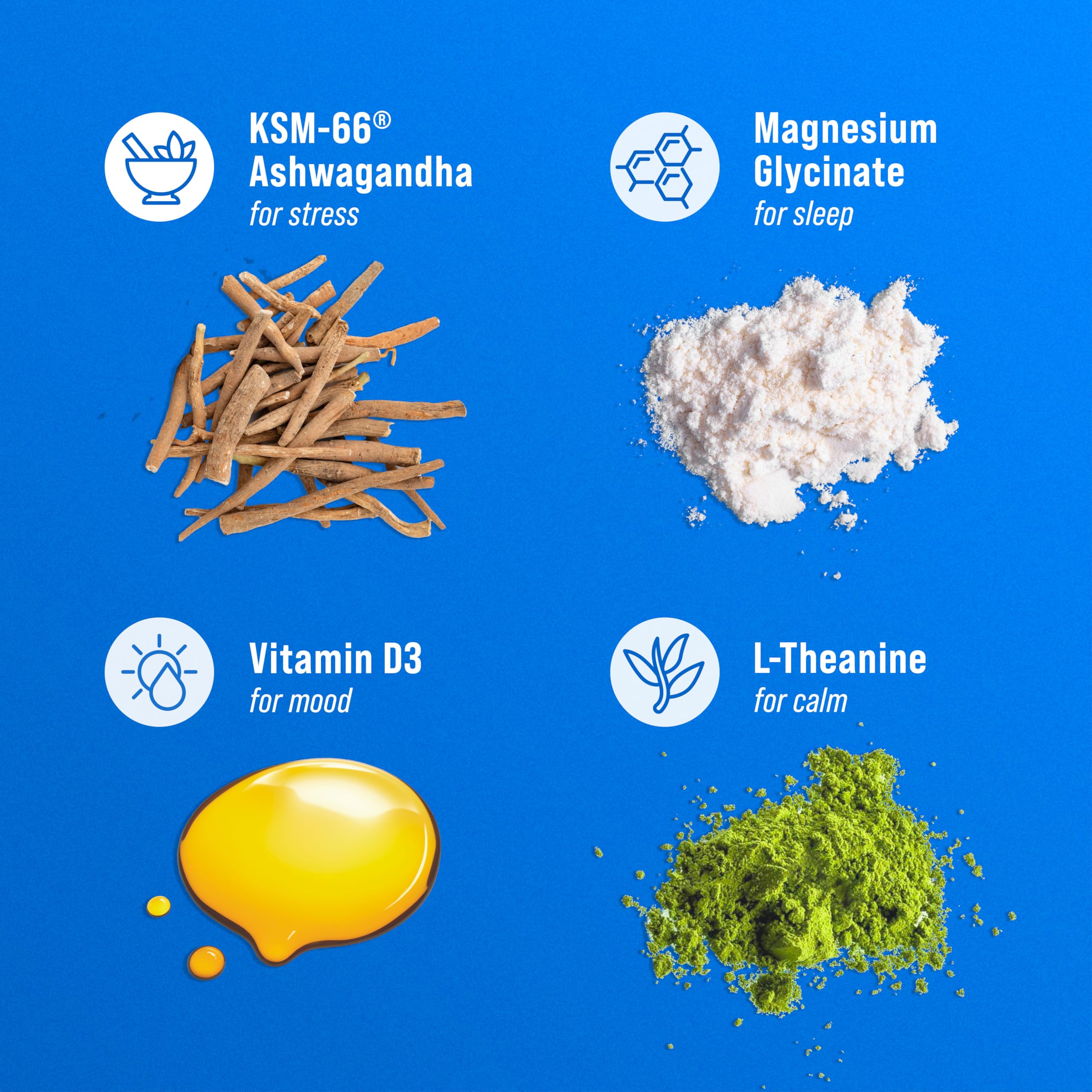 Nello Supercalm Powdered Drink Mix, Raspberry Lemonade, L Theanine, Ksm-66 Ashwagandha, Magnesium Glycinate, Vitamin D 3, Supplements for Relaxation & Focus, No Sugar, Non GMO, On The Go, 20 Ct