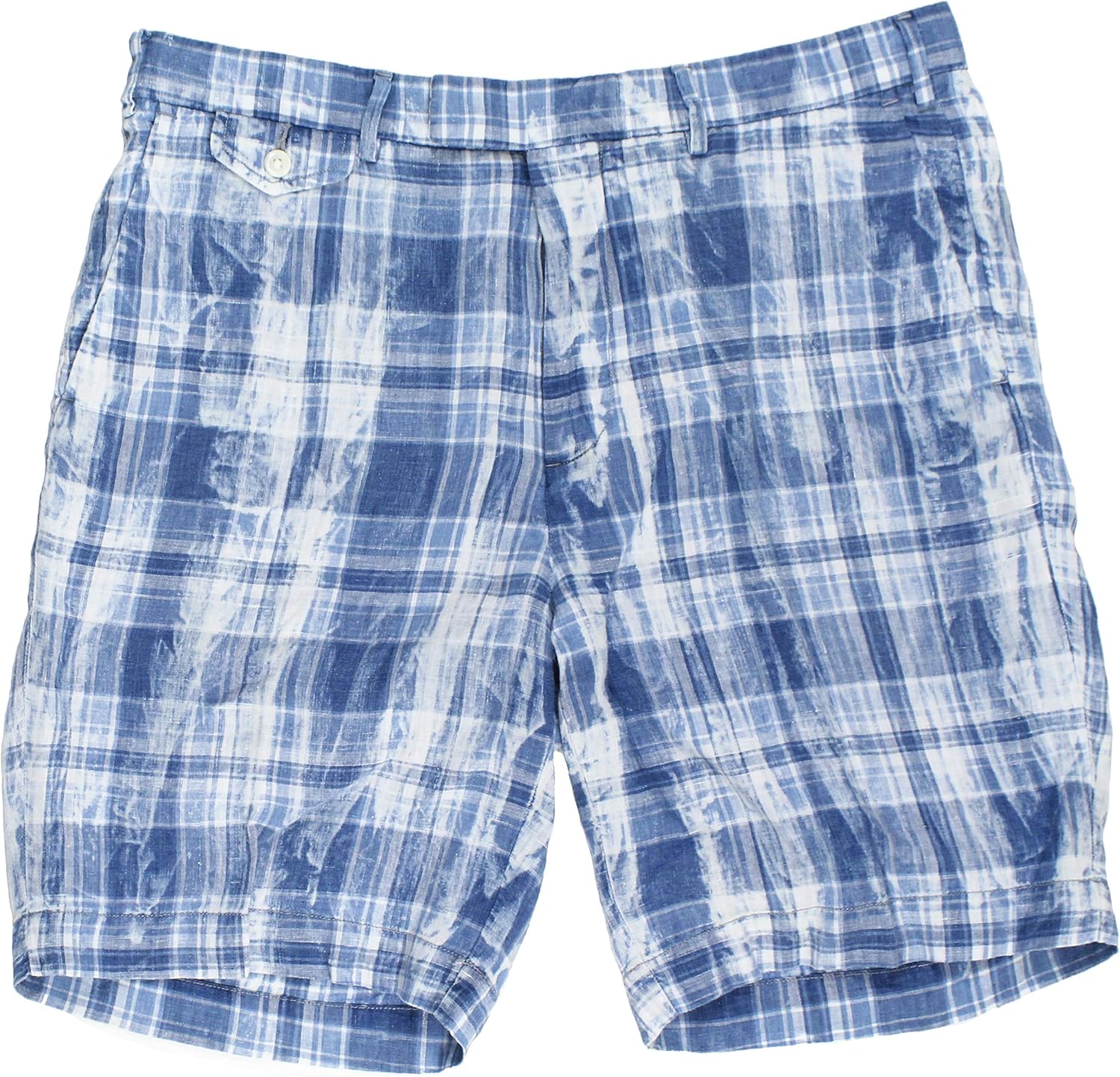 plaid polo shorts