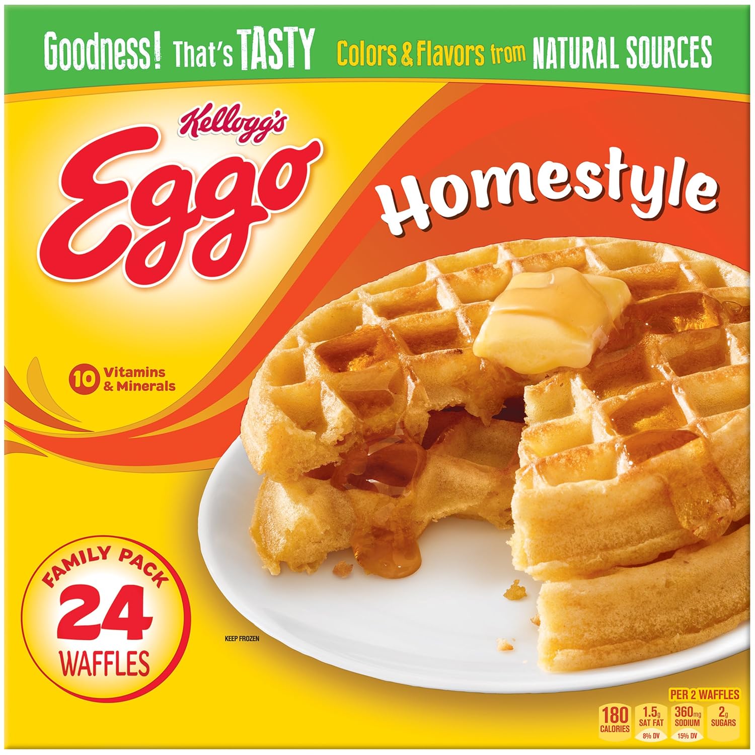 Homestyle Eggo Waffles