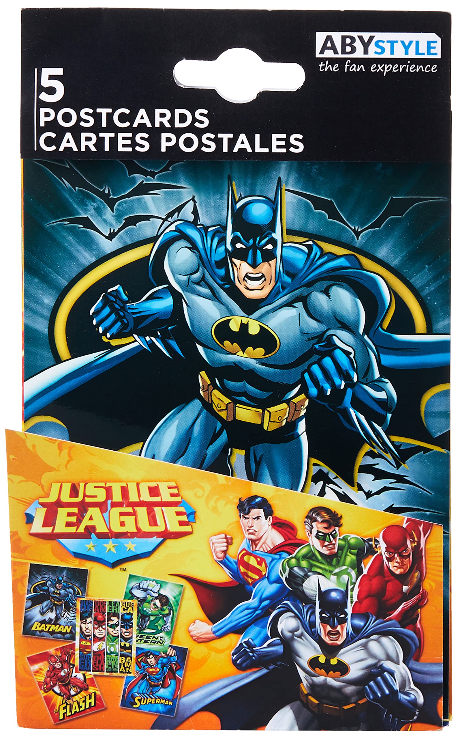 ABYstyle - DC COMICS - Postcards - Set 1 (14,8x10,5), 99340