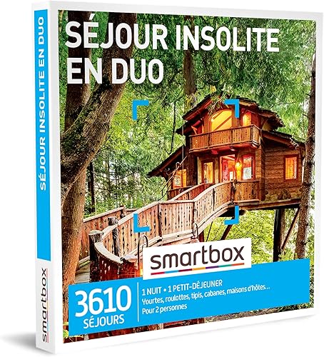 Download SMARTBOX - Coffret Cadeau Noël Couple : Idée cadeau original pour deux à choisir parmi 3 310 séjours atypiques PDF