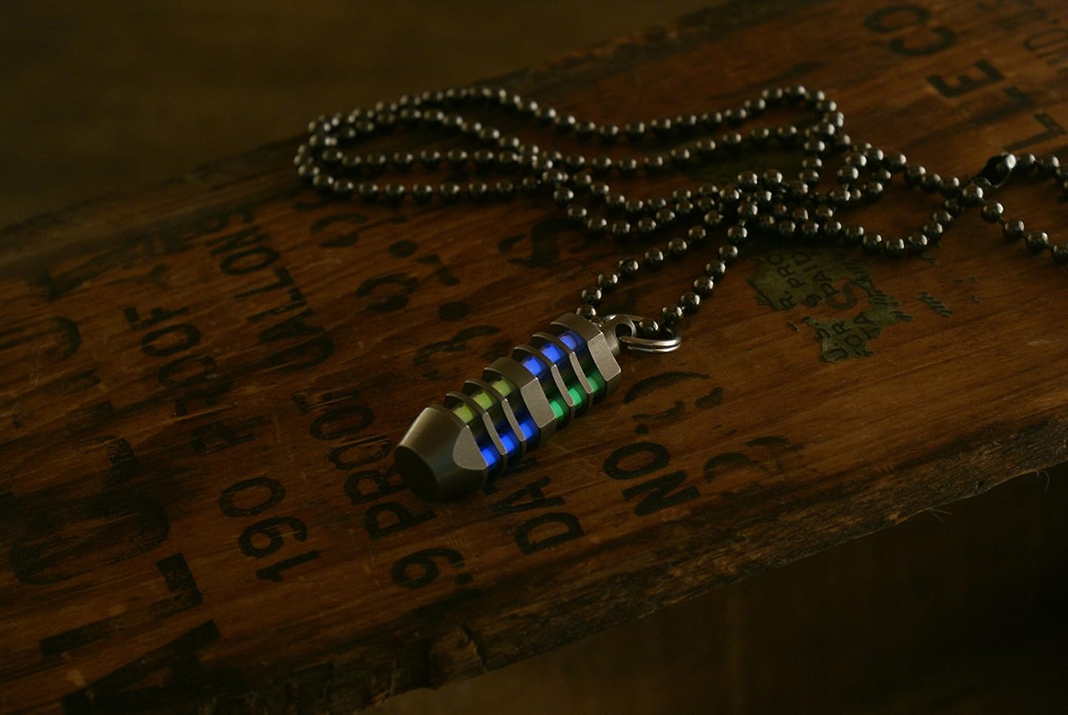 TEC Accessories TEC-T3-6X Titanium Isotope Triode Fob, Titanium housing for tritium vials: Automotive