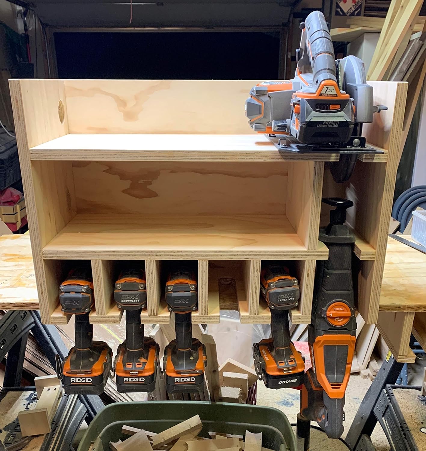 Cordless Drill Shelf Kitchen & Dining