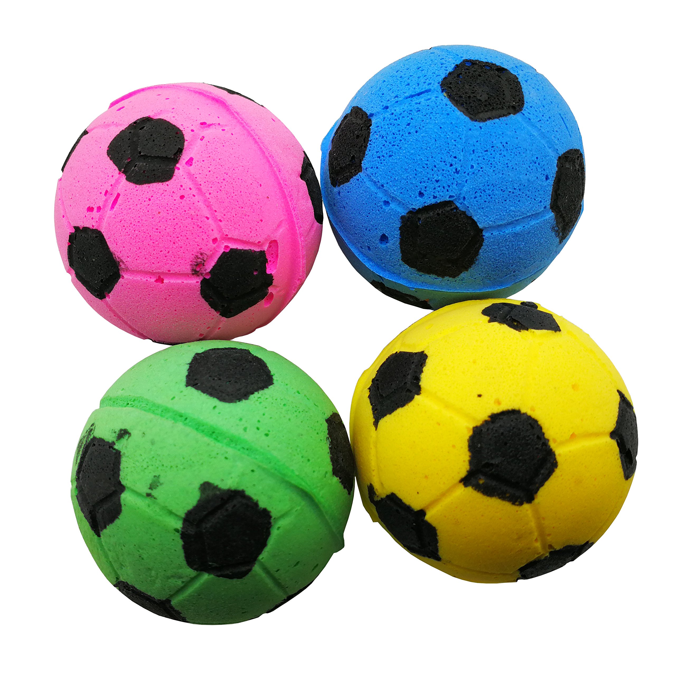 Fine commoditiesPet toys Foam Soccer Balls Cat Toys (Red, green