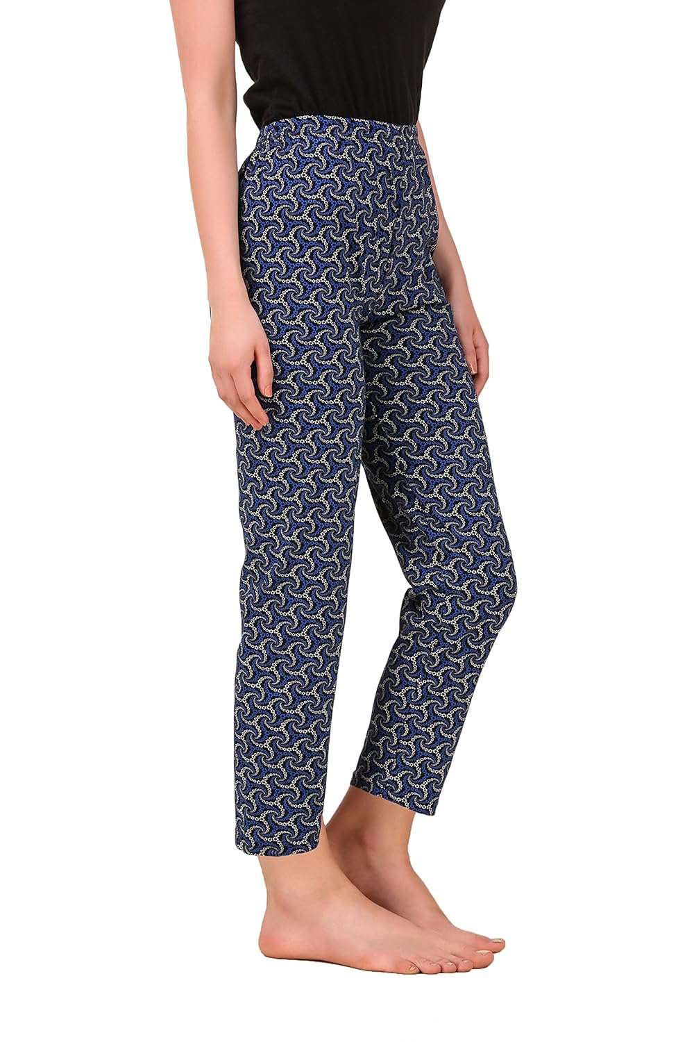 masha women's cotton printed multicolor pyjama