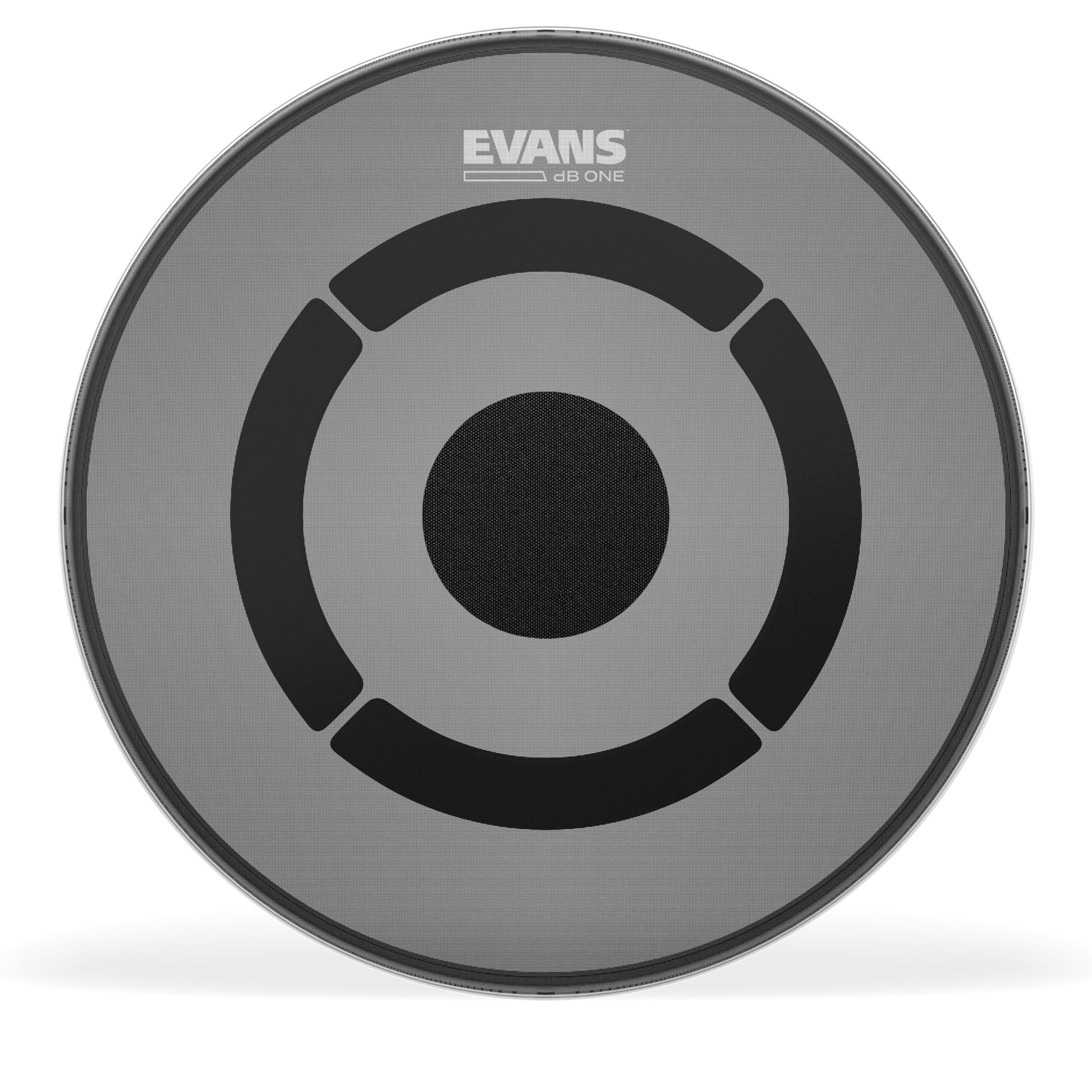 Evans Drum Heads - dB One Drum Head - Reduces Volume - Balanced, True-to-Kit Tones - 16 inch