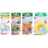 Bundle of Four (4) Quick Yo-Yo Makers: Extra Small (makes 3/4" yo-yos), Small (makes 1.25" yo-yos), Large (makes 1.75" yo-yos