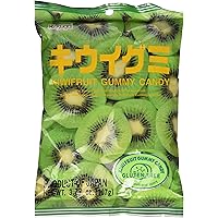 Japanese Fruit Gummy Candy from Kasugai - Kiwi - 107g