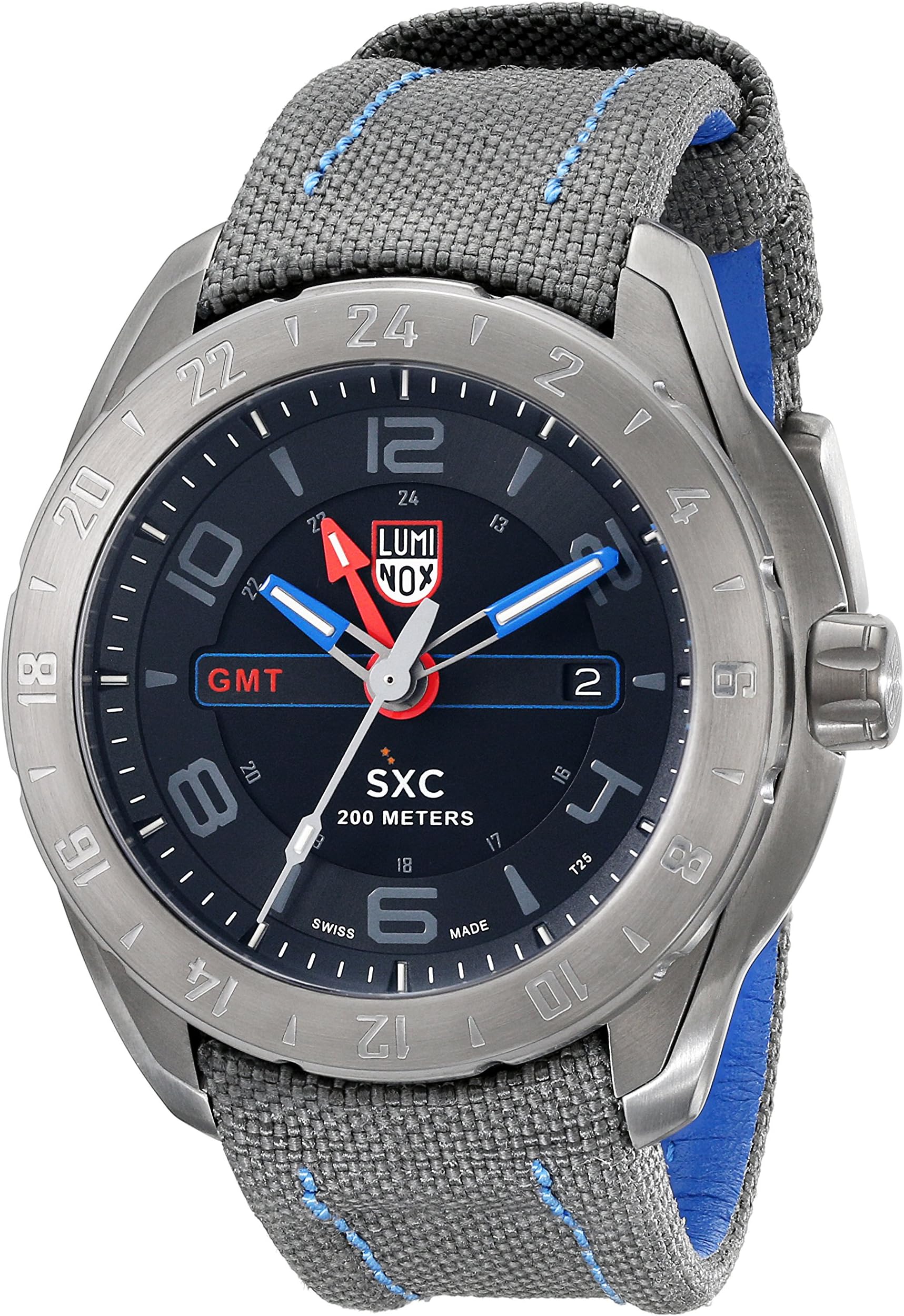 Men's A.5121.GN SXC Analog Display Swiss Quartz Grey Watch
