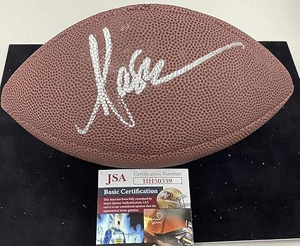 marcus allen autographed football