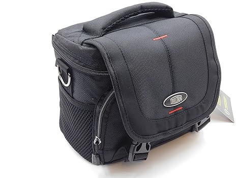 Cámara Réflex funda negro con lluvia Cover integrado y Bilora ...