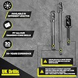 UK Drills Diamond Core Drill SDS+ Adaptor 10 x 240 mm for SDS Shank Drills view 2