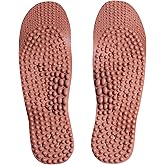 Nature In Hand Red Clay Loess Acupuncture Foot Massage Insoles (Trim to Fit: men's size 6-10/ women's size 7-11)