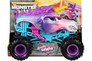 Monster Jam, Official Sparkle Smash Monster Truck Die-Cast 1:24 Scale Toy for Boys and Girls Ages 3+