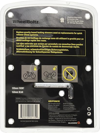 kryptonite wheel boltz