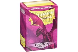 Arcane Tinmen Dragon Shield Matte Sleeves - Magenta(100 ct)