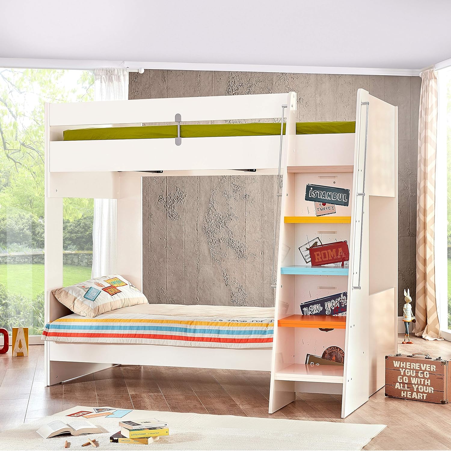 Kidomate Joy In Bunk Bed For Boys Girls Elegant Furniture That