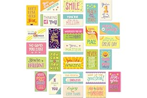 Youngever 300 Pack Motivational Quote Cards, 100 Unique Inspirational Designs Cards, Business Card Sized Encouragement Cards, Gifts for Employees, Thinking of You Gifts, Appreciation Cards