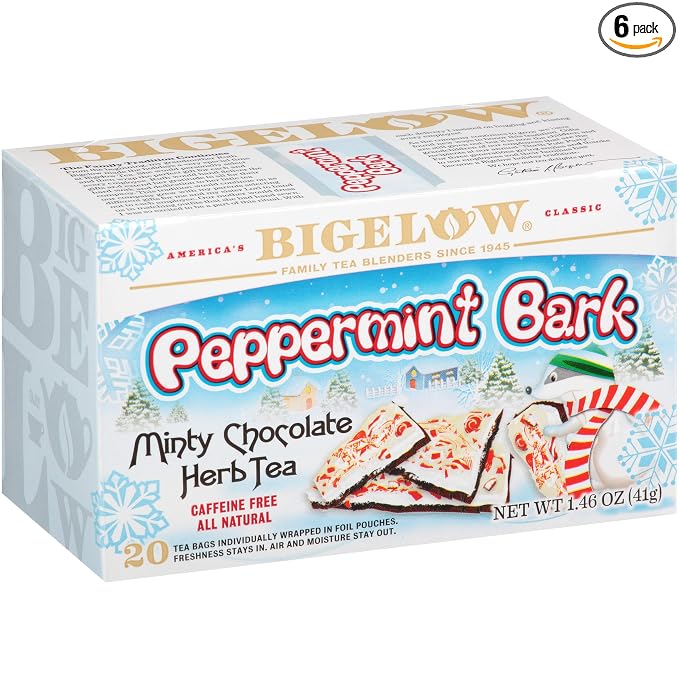 Bigelow tea bag peppermint bark (072310010895)