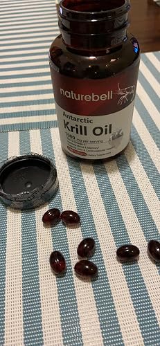 Krill Oil 1000mg Supplement, 240 Softgels