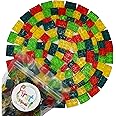 FirstChoiceCandy 3D Rainbow Juicy Gummy Candy (3D Building Blocks, 5 Pound)