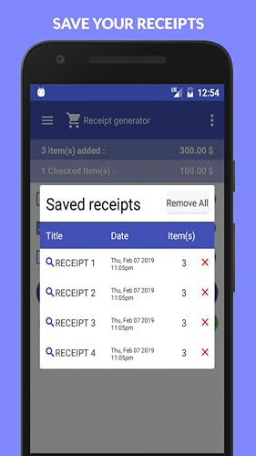 Receipt Generator Amazon Com Appstore For Android